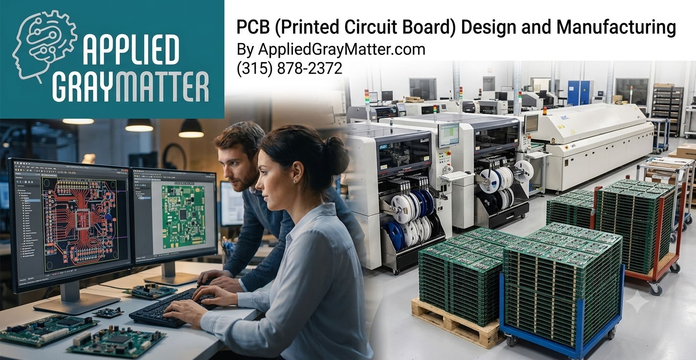 PCB (Printed Circuit Board) Design and Manufacturing 