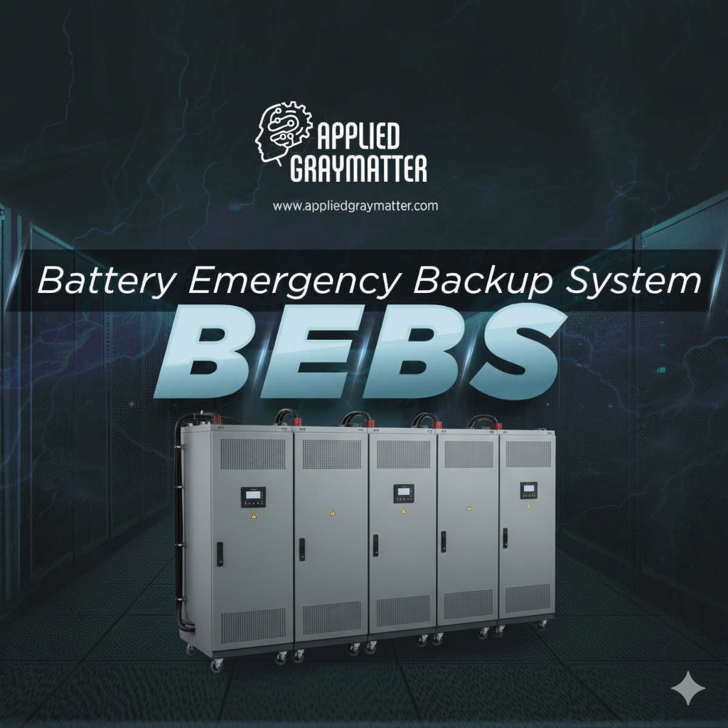 AppliedGrayMatter.com An OEM of Industrial and Commercial Battery Emergency Backup Systems Designer and ManufacturerBattery Emergency Backup Systems vs. Gas Generators for Industrial Applications: A Comparative Analysis of Performance, Economics, and Strategic Value

https://www.linkedin.com/pulse/battery-emergency-backup-systems-vs-gas-generators-g26pc/