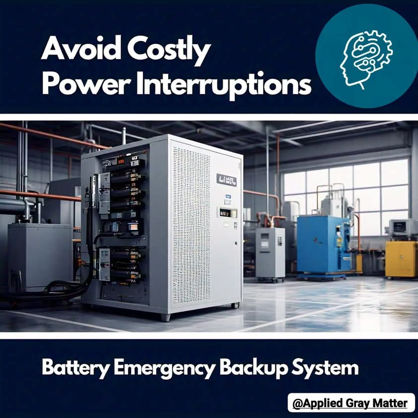 AppliedGrayMatter.com Battery Emergency Backup System