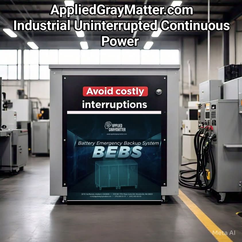 AppliedGrayMatter.com Battery Emergency Backup System