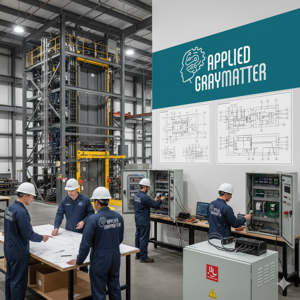 UL508A Custom Control Panel Manufacturer For The Industrial and Commercial By AppliedGrayMatter.com