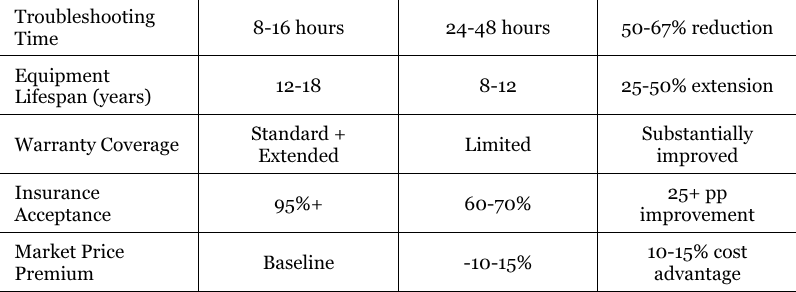 v8. Comparative Analysis: Certified vs. Non-Certified Control Panel Fabrication
To establish quantitative context, this section contrasts UL 508A-certified fabrication with non-certified alternatives across key dimensions: