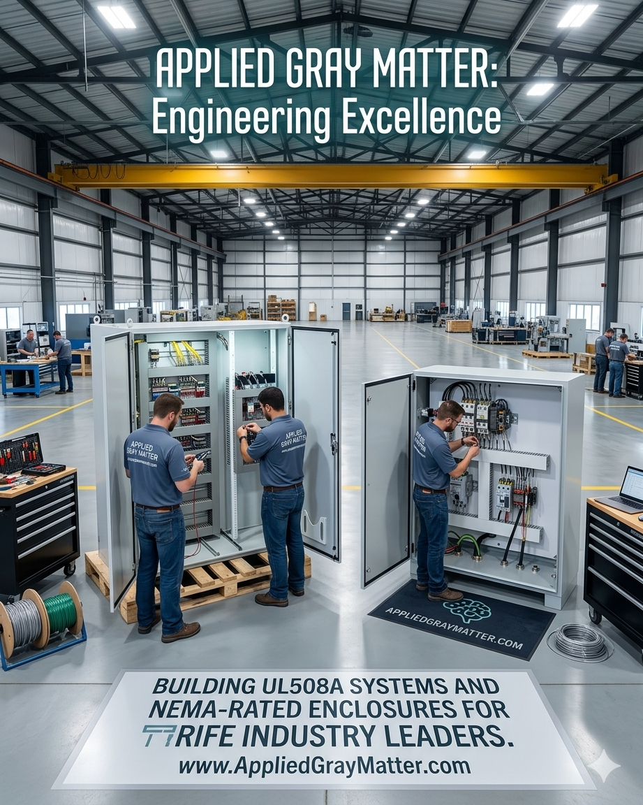 Learn what makes a UL 508A control panel fabrication shop qualified, how control panels and control systems support industrial operations, and what services a certified UL 508A panel shop should provide. Control Panels, Control Systems, and UL 508A Control Panel Fabrication Shop: What to Look for in a Certified Partner In modern industry, control panels are the operational core of automation. They distribute power, house protection devices, integrate PLCs and HMIs, coordinate field devices, and give operators a safe, structured way to run equipment and processes. When those control panels are designed and built correctly, they improve uptime, simplify maintenance, and make inspections far less painful. When they are built poorly, they create rework, delays, and safety exposure. UL Solutions aeSolutions That is why choosing the right UL 508A control panel fabrication shop matters. A certified control panel shop is not just assembling components in an enclosure. It is engineering a compliant electrical system around component suitability, wiring methods, grounding, spacing, labeling, overcurrent protection, and short-circuit current rating (SCCR). These are not cosmetic issues — they directly affect whether a control panel is accepted by inspectors, insurers, OEM customers, and end users. If your project involves industrial automation, OEM machinery, process systems, utilities, packaging, manufacturing, or infrastructure, this guide explains what control panels and control systems do, what UL 508A certification actually means, and what services you should expect from a qualified fabrication partner. What Are Control Panels? A control panel is an engineered assembly that contains the electrical and automation components needed to monitor, protect, and control a machine, process, or facility system. Typical control panels include breakers, disconnects, transformers, contactors, terminal blocks, relays, drives, PLCs, safety devices, operator interfaces, and networked communications hardware. The National Electrical Code definition referenced by UL describes industrial control panels as assemblies containing two or more power or control circuit components. A well-built control panel centralizes electrical logic and field connections in one serviceable location. That means faster troubleshooting, more consistent wiring practices, cleaner documentation, easier upgrades, and safer maintenance. In practice, a control panel is not just a box of parts — it is the execution platform for your control strategy. What Are Control Systems? A control system is the broader architecture that makes your equipment or process function predictably. The control panel is one physical part of that architecture, but the full control system usually includes PLC programming, HMI design, VFD integration, motor control, instrument signals, alarms, safety circuits, communications networks, remote visibility, and sometimes SCADA or higher-level plant integration.