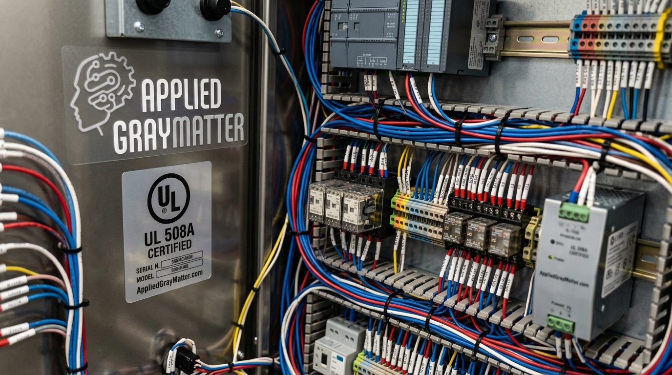 https://appliedgraymatter.com/services/ul-508a-control-panel-fabrication-shop/